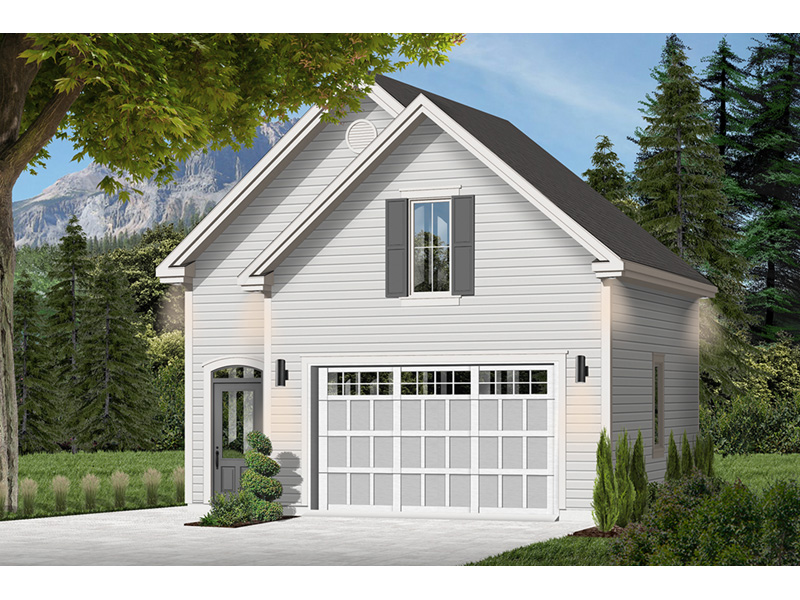 Marsha Charming One Car Garage Plan 113D-6009 | House Plans and More