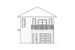 Rustic House Plan Rear Elevation - 113D-7511 | House Plans and More