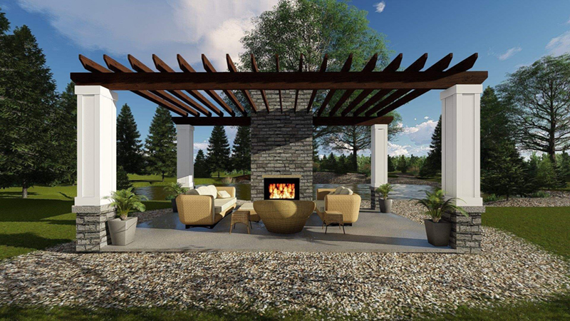Building Plans Front of Home - 125D-3017 | House Plans and More