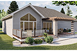 Building Plans Side View Photo - 125D-3026 | House Plans and More