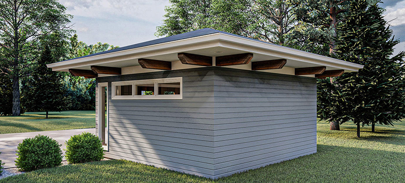 Building Plans Rear Photo 01 - 125D-4520 | House Plans and More