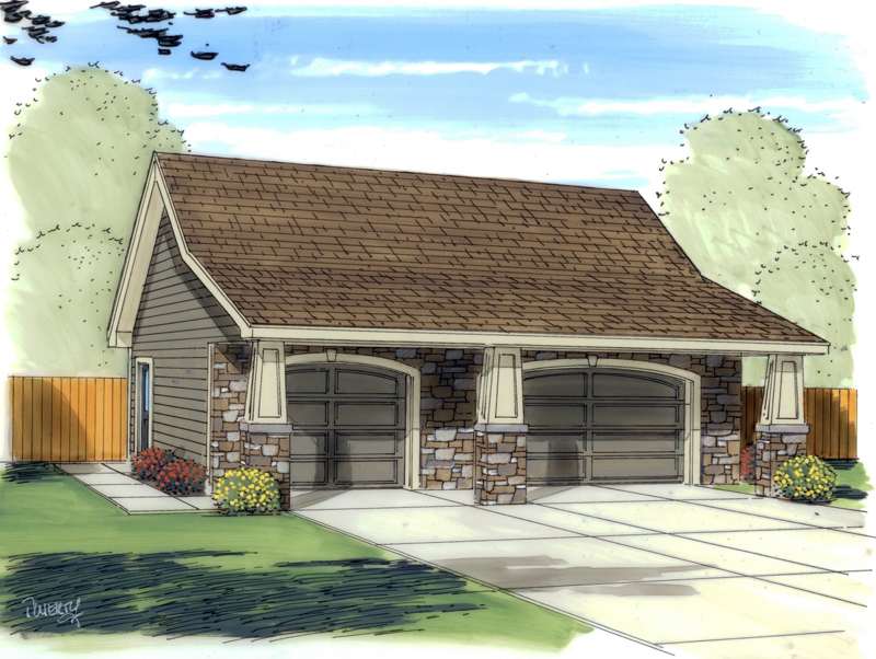 Ashton Ridge 3-Car Garage Plan 125D-6013 | House Plans and More