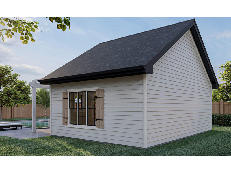 Building Plans Rear Photo 01 - 125D-7503 | House Plans and More