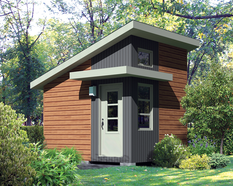 Terry Modern Shed Plan 127D-4512 | House Plans and More