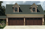 Building Plans Front of House 142D-6001