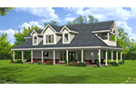 Country House Plan Front of House 142D-6052